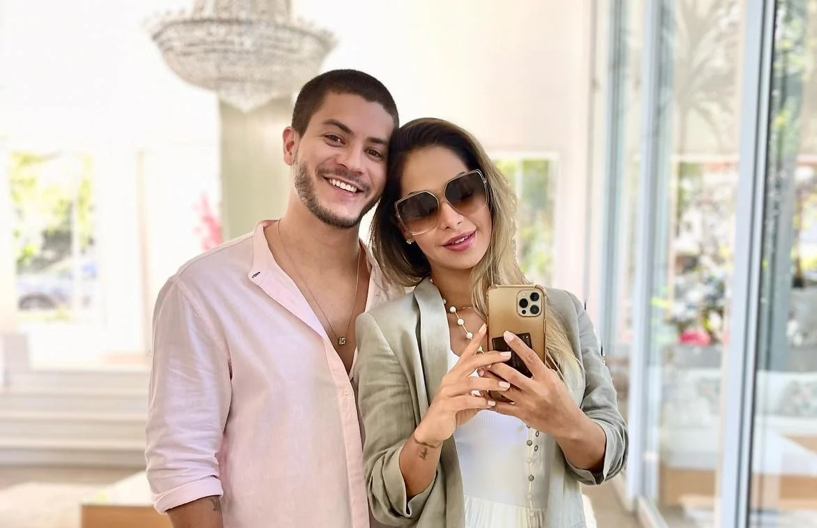 Arthur Aguiar e Maíra Cardi Reprodução/Instagram