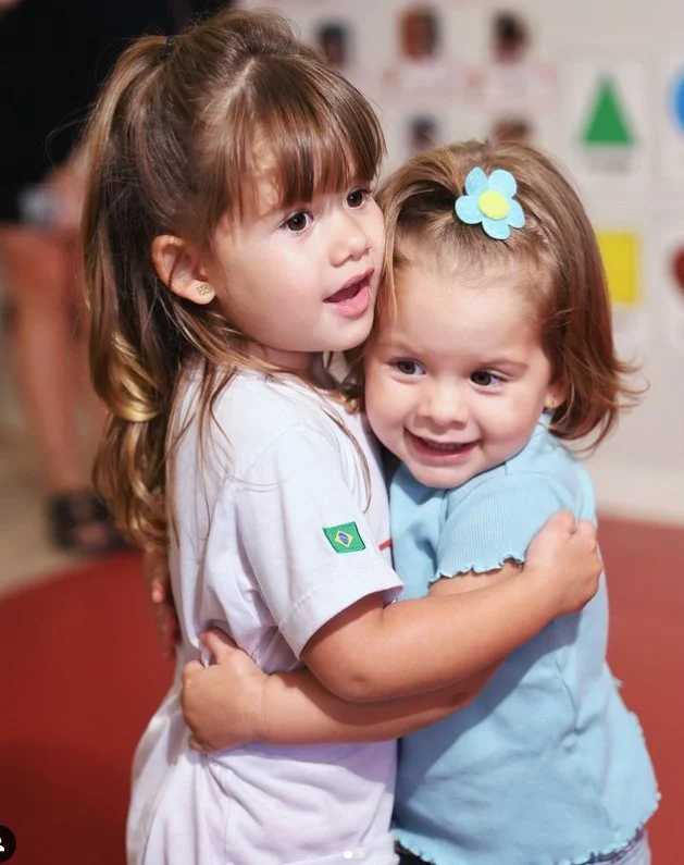 Maria Alice e Maria Flor Reprodução
