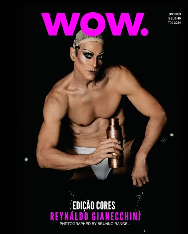 Reynaldo Gianecchini para a Revista WOW Reprodução/Revista WOW