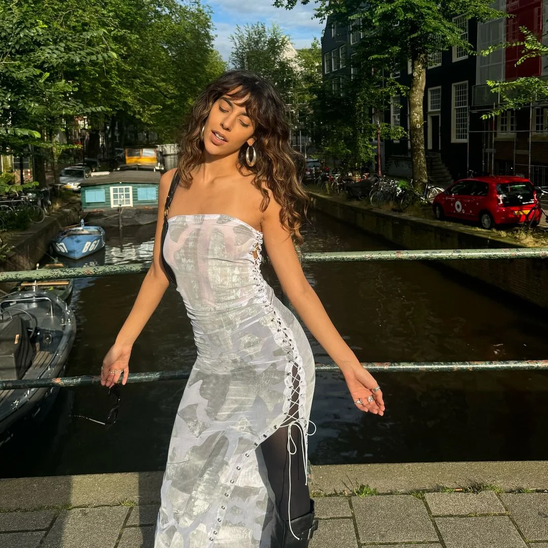 Marina Sena na Holanda Reprodução