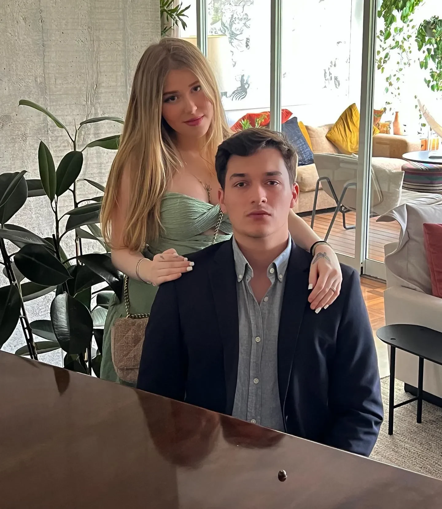 Bettina Negrini com o namorado Pedro Henrique, de 23 anos Reprodução/Instagram