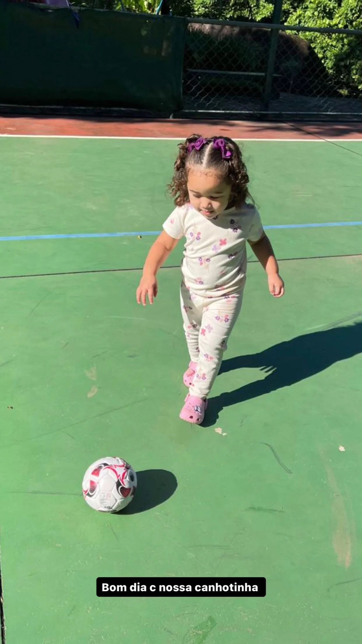 A menina é fruto do relacionamento polêmico entre a influenciadora e o jogador de futebol, Éder Militão Reprodução/Instagram