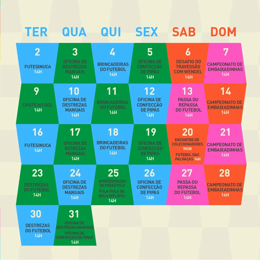 Museu do Futebol traz programação especial para as férias escolares