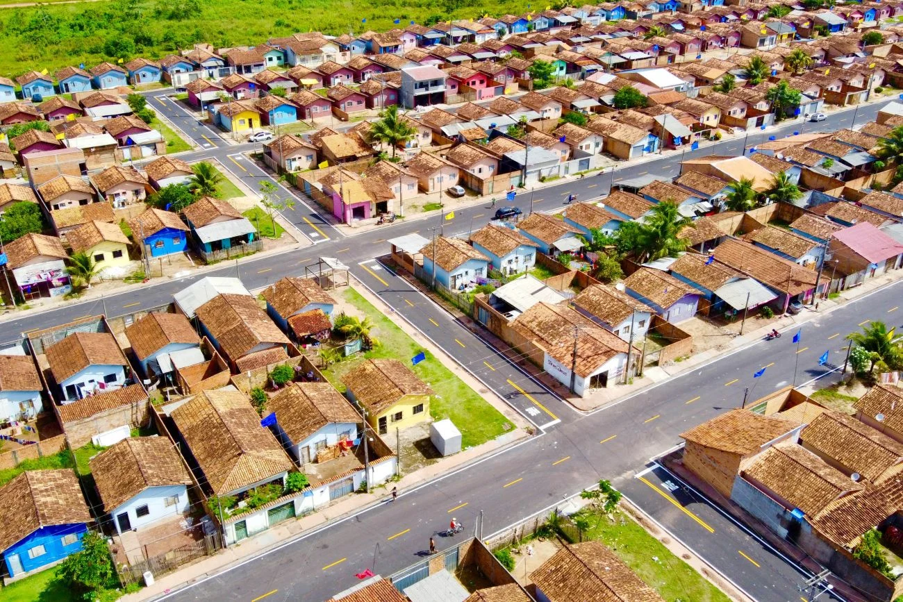 Cidades - infraestrutura - conjunto habitacional - casas - moradia - cidade - município - interior - Governo entrega reurbanização completa de 11 vias de conjuntos em Santa Izabel do Pará