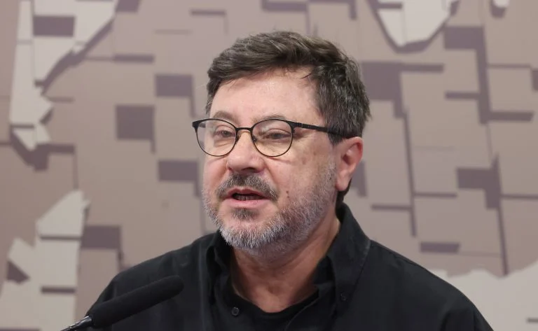 Reunião Ordinária. Secretário-adjunto de Saúde e Segurança da FENAJ, Norian Segatto.