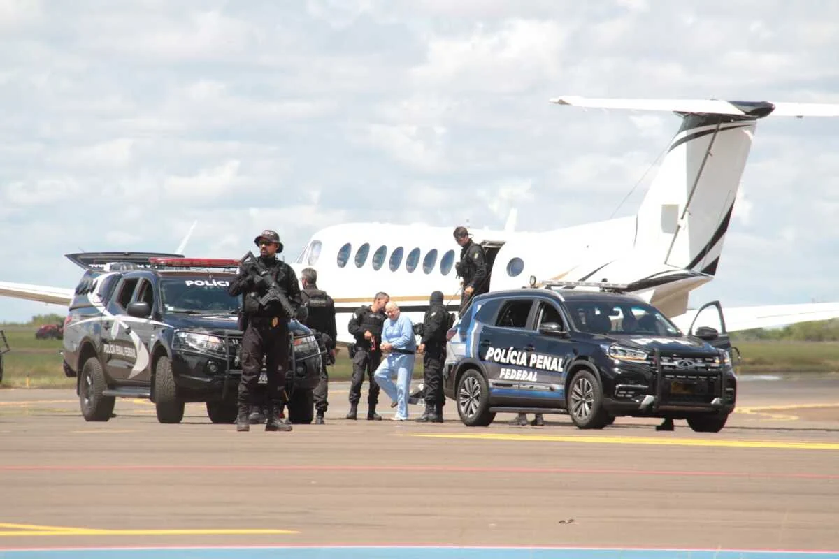 Deputado suspeito do caso Marielle chega a Campo Grande Chiquinho Brazão chega à Campo Grande