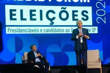 Paulo Pinto/ Agência Brasil São Paulo (SP)-25/08/2026 . O candidato Ronaldo Caiado participa do ABDIB Fórum ELEIÇÕES 2026, na Villa Blue Tree Transatlântico .
Foto: Paulo Pinto/Agência Brasil