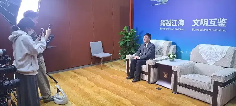 Lucas Pordeus León/Agência Brasil China, 18/09/2026 - Li Guoqiang, professor do Instituto de História e membro do Conselho da Academia Chinesa de Ciências Sociais (CASS). Foto: Lucas Pordeus León/Agência Brasil