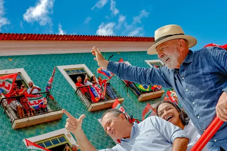 Ricardo Stuckert/Campanha Lula 20.10.2026 - Presidente da República, Luiz Inácio Lula da Silva, durante ato de campanha em São Luís: o evento