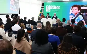 Luís Fortes/MEC Brasília - DF - 05/08/2026 - Ideb avança em todas as etapas da educação básica // Indicadores de 2025 divulgados nesta quarta-feira crescem nos anos iniciais e finais do ensino fundamental e no
ensino médio. Foto: : Luís Fortes/MEC