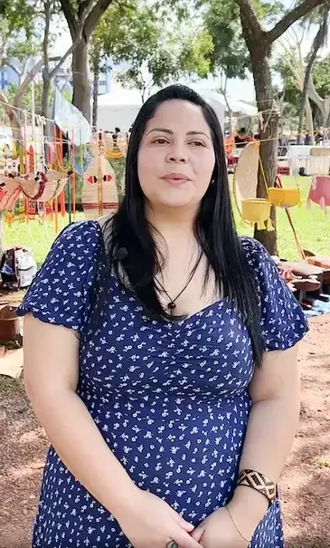 Diana Nascimento/Arquivo pessoal Brasília (DF), 05/09/2026 - Especialistas defendem protagonismo indígena na restauração de terras, Diana Nascimento especialista em restauração indígena da TNC Brasil.
Foto: Diana Nascimento/Arquivo pessoal