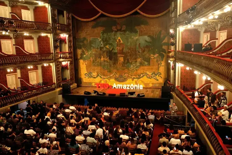 Tânia Rêgo/Agência Brasil Belém (PA), 06/06/2025 - TEDx Amazônia, no Theatro da Paz, centro da cidade. Foto: Tânia Rêgo/Agência Brasil