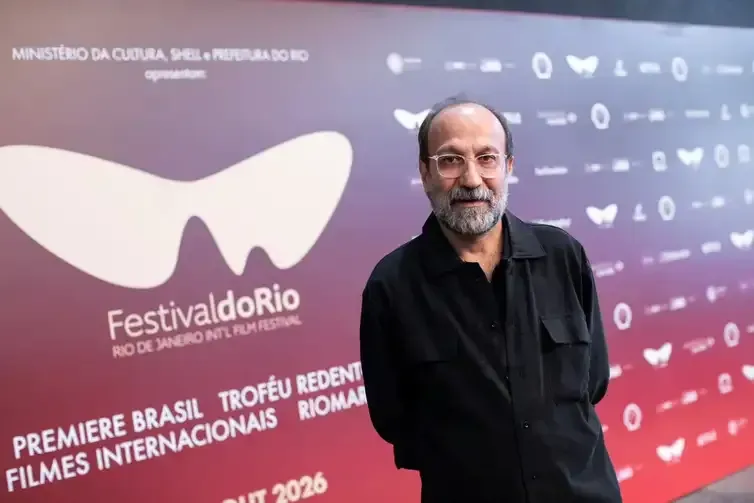 Anna Karina de Carvalho/Agência Rio de Janeiro (RJ), 09/10/2026 - Festival do Rio de Cinema. diretor iraniano ASGHAR FARHADI. Foto: Anna Karina de Carvalho/Agência Brasil
