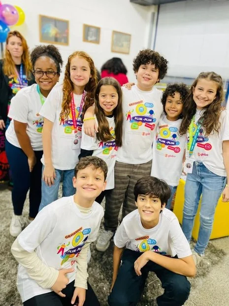 Encontro Mirim: Valentina Couto participa de evento feito pela Globo
