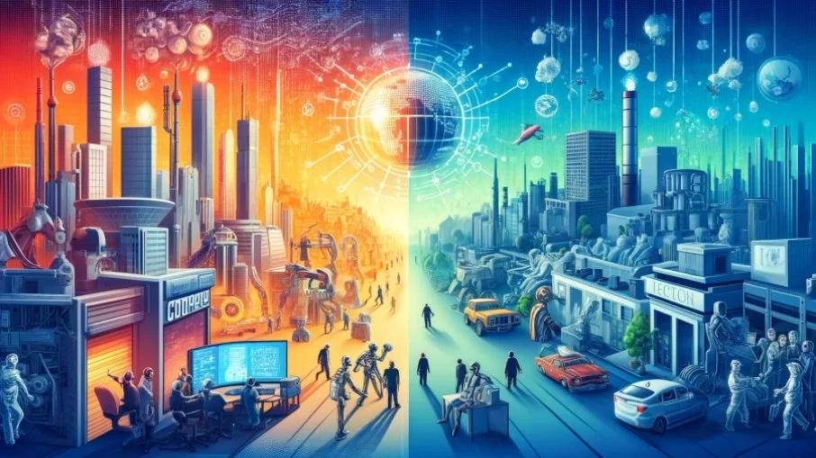 A Revolução da IA e Seus Efeitos na Economia Global A Revolução da IA e Seus Efeitos na Economia Global