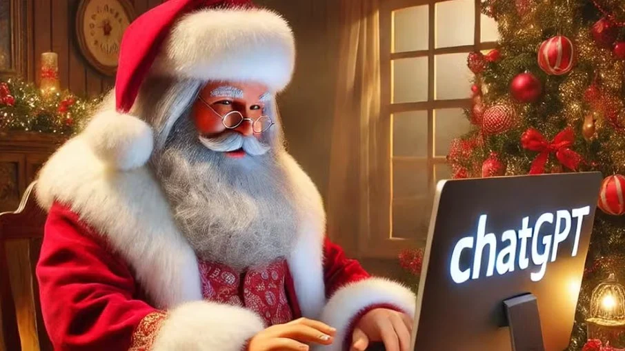 ChatGPT promove experiência única com Papai Noel ChatGPT promove experiência única com Papai Noel