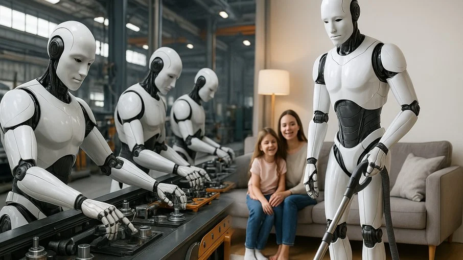 O mercado bilionário dos robôs humanoides é real O mercado bilionário dos robôs humanoides é real