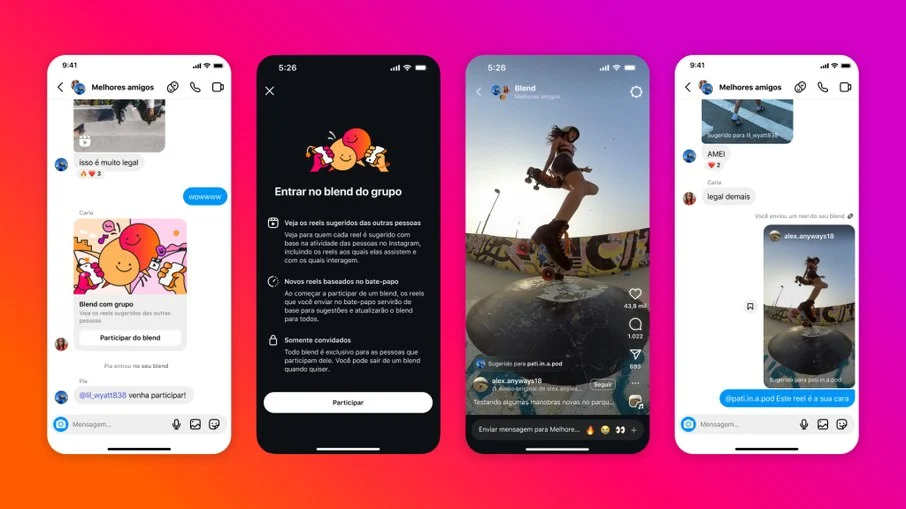 Blend, novo recurso do Instagram Blend, novo recurso do Instagram