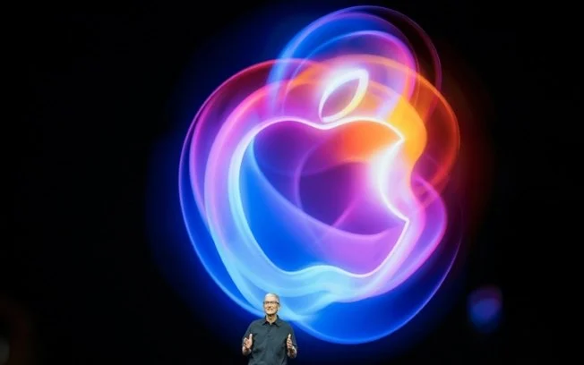 O CEO da Apple, Tim Cook, durante a apresentação da nova linha de iPhones O CEO da Apple, Tim Cook, durante a apresentação da nova linha de iPhones