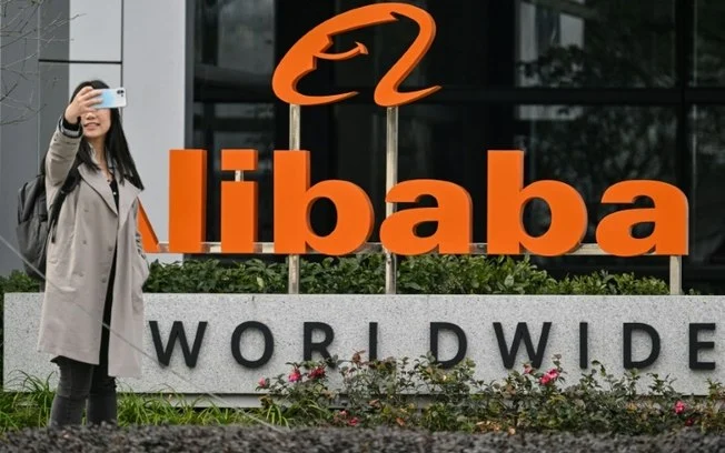 Sede do grupo Alibaba no distrito de Xuhui, em Xangai Sede do grupo Alibaba no distrito de Xuhui, em Xangai