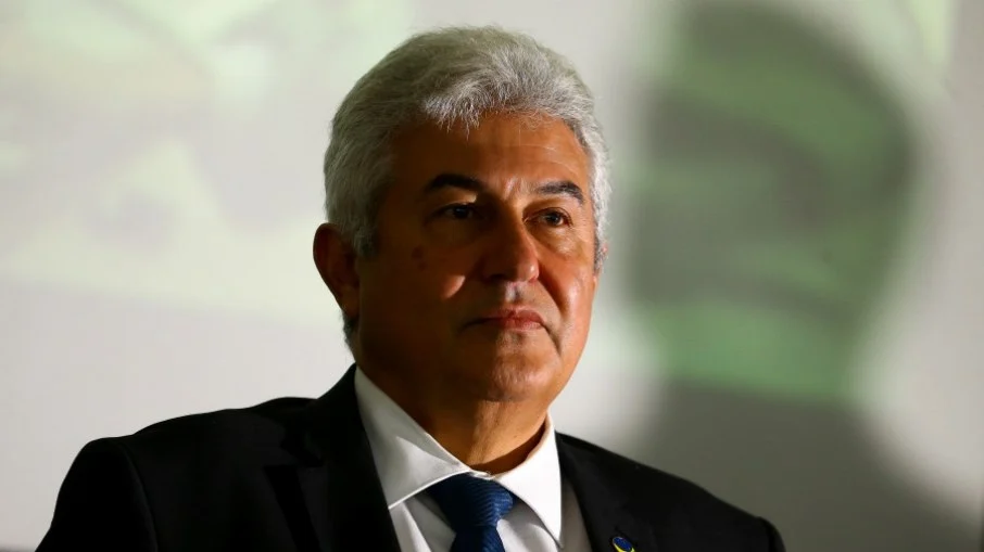 O Ministro de Estado da Ciência, Tecnologia, Inovações e Comunicações, Astronauta Marcos Pontes, durante a cerimônia de lançamento da Câmara da Saúde 4.0, em 30/01/2020 O Ministro de Estado da Ciência, Tecnologia, Inovações e Comunicações, Astronauta Marcos Pontes, durante a cerimônia de lançamento da Câmara da Saúde 4.0, em 30/01/2020