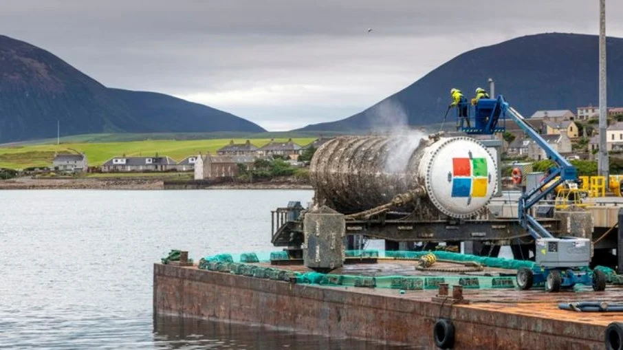 Adeus! Microsoft desativa seu último data center submerso Adeus! Microsoft desativa seu último data center submerso