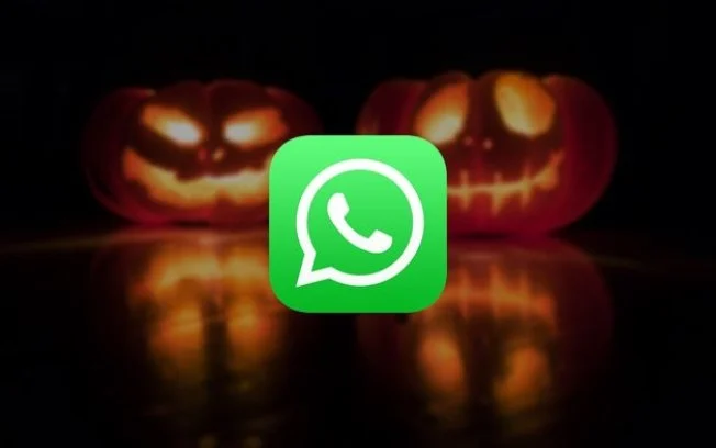 Como deixar o WhatsApp no clima de Halloween Como deixar o WhatsApp no clima de Halloween