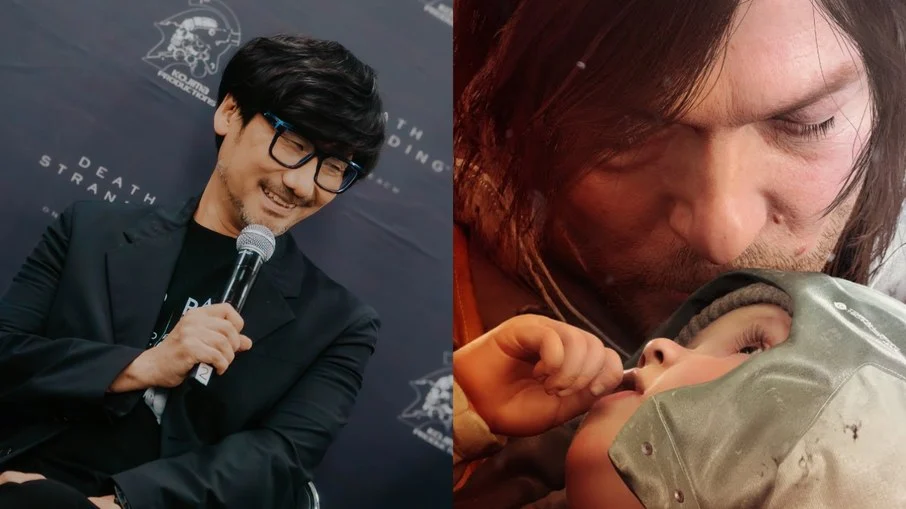 Hideo Kojima fala sobre o processo criativo por trás de Death Stranding 2: On the Beach durante coletiva na BGS 2025 Hideo Kojima fala sobre o processo criativo por trás de Death Stranding 2: On the Beach durante coletiva na BGS 2025