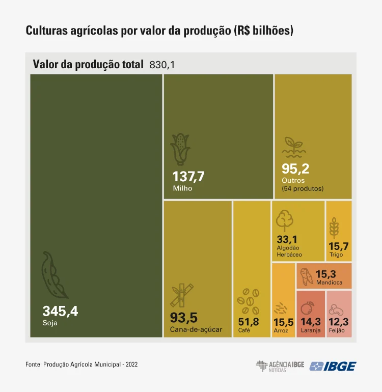 valor bruto produção soja