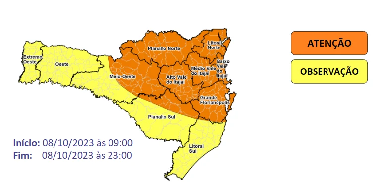 chuva SC