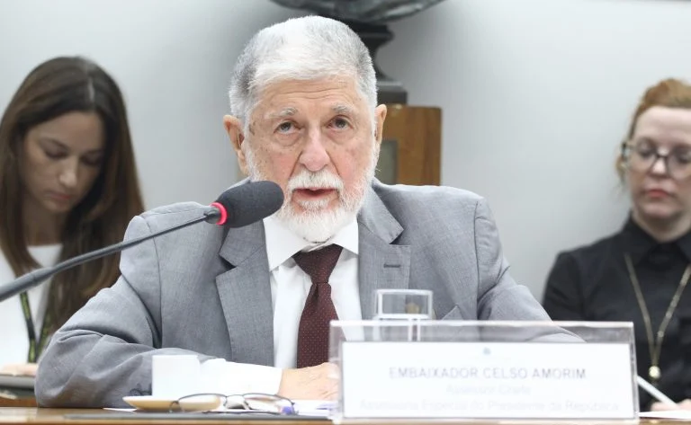Audiência Pública - Facções criminosas brasileiras e organizações terroristas. Assessor-Chefe - Assessoria Especial do Presidente da República, Celso Amorim.