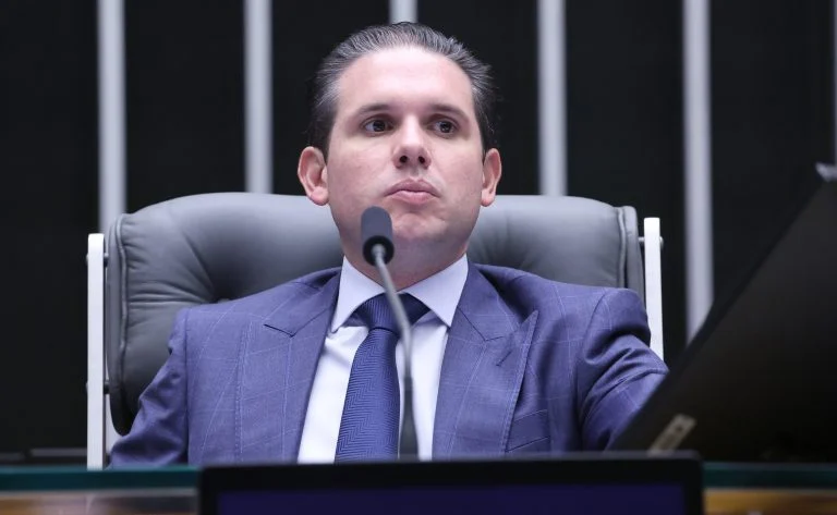 Presidente da Câmara dos Deputados, Hugo Motta (Repubicanos-PB)