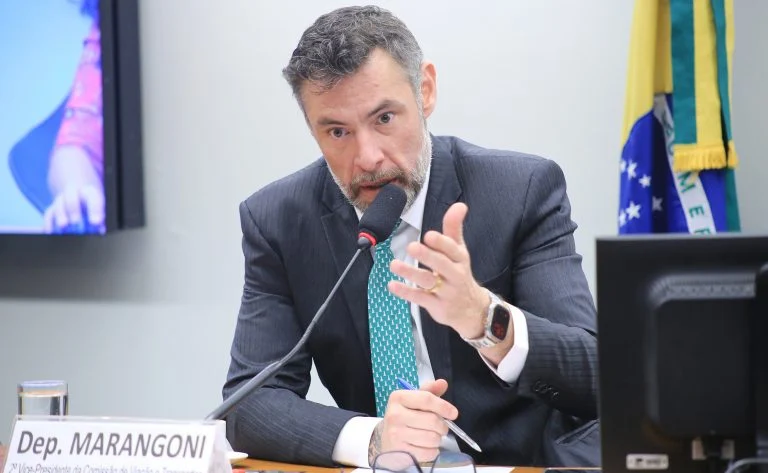 Deputado Marangoni (Podemos-SP) fala em comissão da Câmara dos Deputados