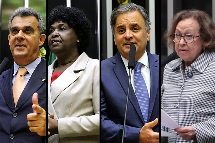 os quatro constituintes com mandato atualmente