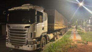 Caminhão furtado com 50 toneladas de fertilizantes em Sorriso é recuperado