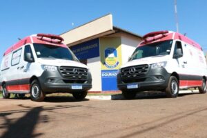 Dourados coloca 10 novas ambulâncias para rodar e agiliza atendimento