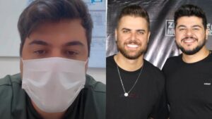Cristiano visita Zé Neto no hospital e detalha ferimentos: 'Muita dor'