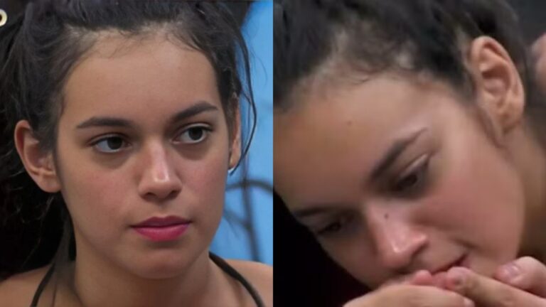 BBB 24: Alane tira pele do pé com a boca e viraliza: 'Que nojeira'