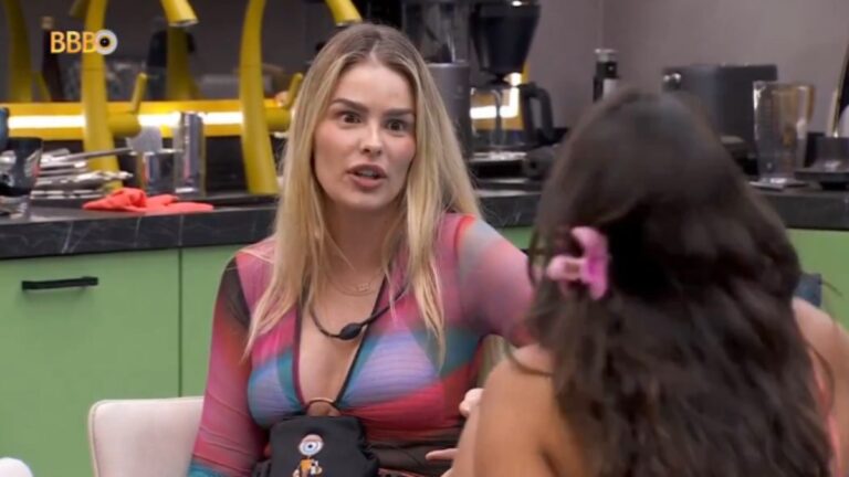 BBB 24: Yasmin Brunet e Vanessa Lopes discutem sobre traição