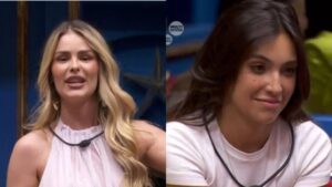 BBB 24: Yasmin manda recado para Vanessa: 'Preciso conversar com você'