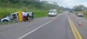 Casal de Vicentina morre em colisão contra carreta em SP