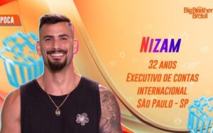 Libanês e viajante do mundo: conheça Nizam, participante do BBB 24