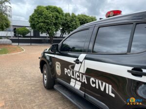 Mulher procura a delegacia após tentativa de arrombamento de residência em Coxim