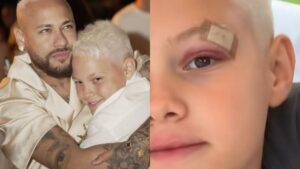 Neymar revela susto após acidente com o filho Davi Lucca