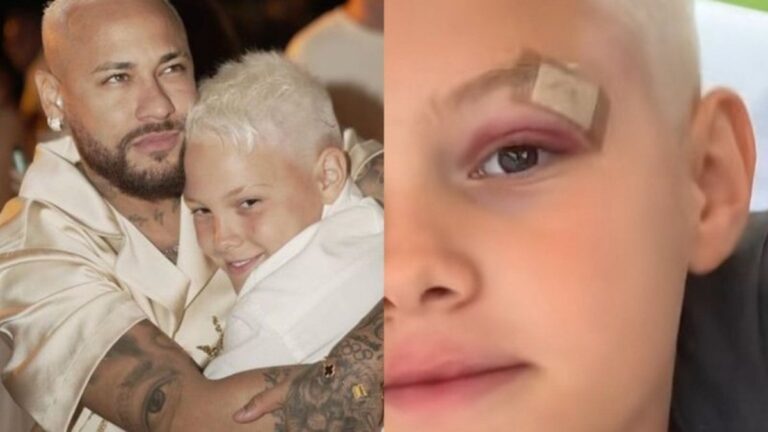 Neymar revela susto após acidente com o filho Davi Lucca
