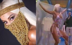 Sabrina Sato usa look inspirado na Feiticeira em ensaio de Carnaval
