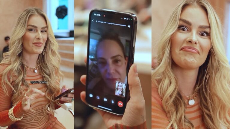 Yasmin Brunet mostra reação da mãe ao revelar que irá para o 'BBB 24'