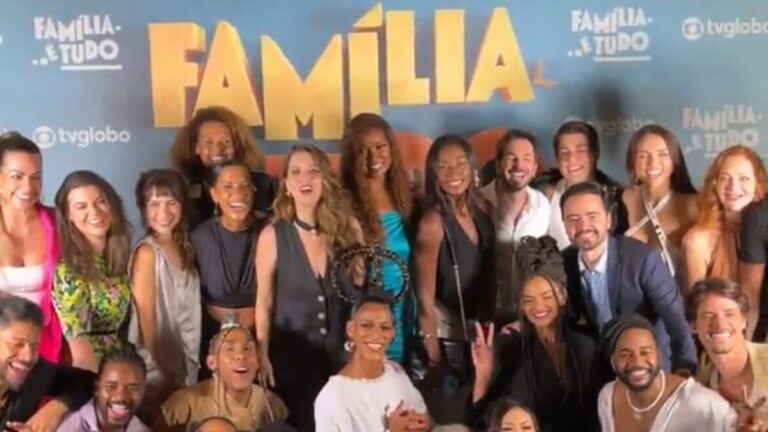 'Família é Tudo': elenco se reúne na festa de lançamento da novela