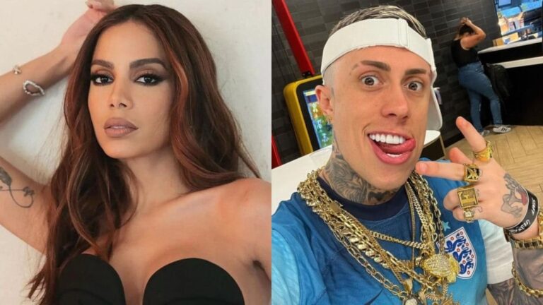 Anitta e MC Daniel são flagrados aos beijos em carro do cantor; veja