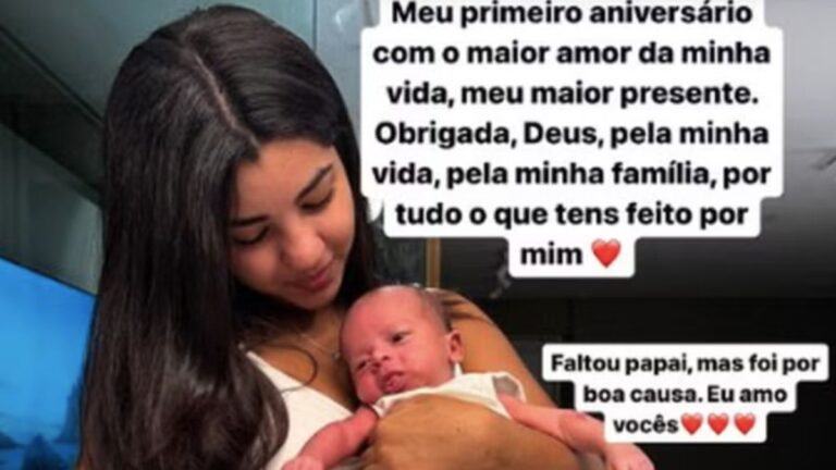 Ary Mirelle comemora aniversário ao lado do filho: ‘Maior presente’